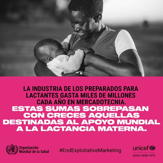 Spanish End exploitative marketing- formula milk infographic 5